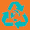 75% Aluminum bottles cans can be recycled globally.