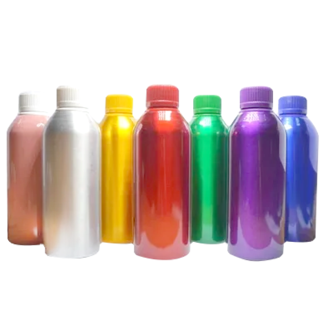 ALUMINUM PESTICIDE BOTTLE - SAMPLE CAP NO. 2