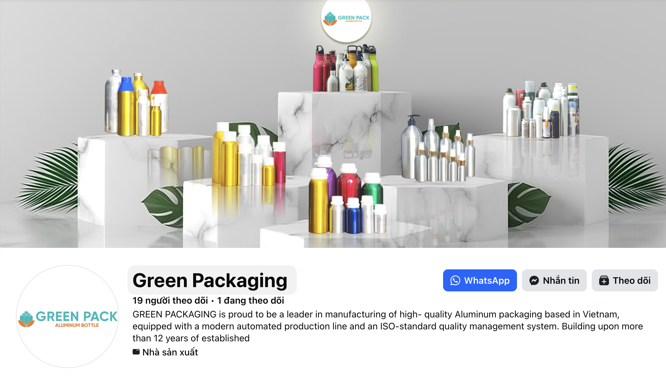 Nhà máy sản xuất chai nhôm số 1 Việt Nam - Aluminum Bottle Manufacturer Vietnam