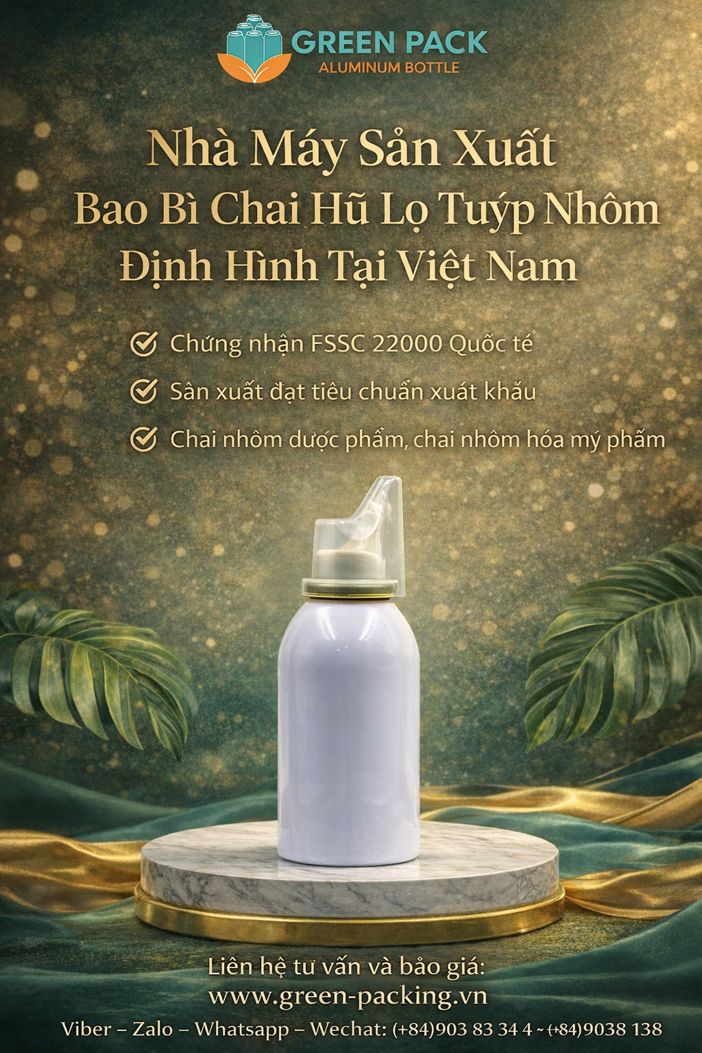 chai nhôm aerosol
