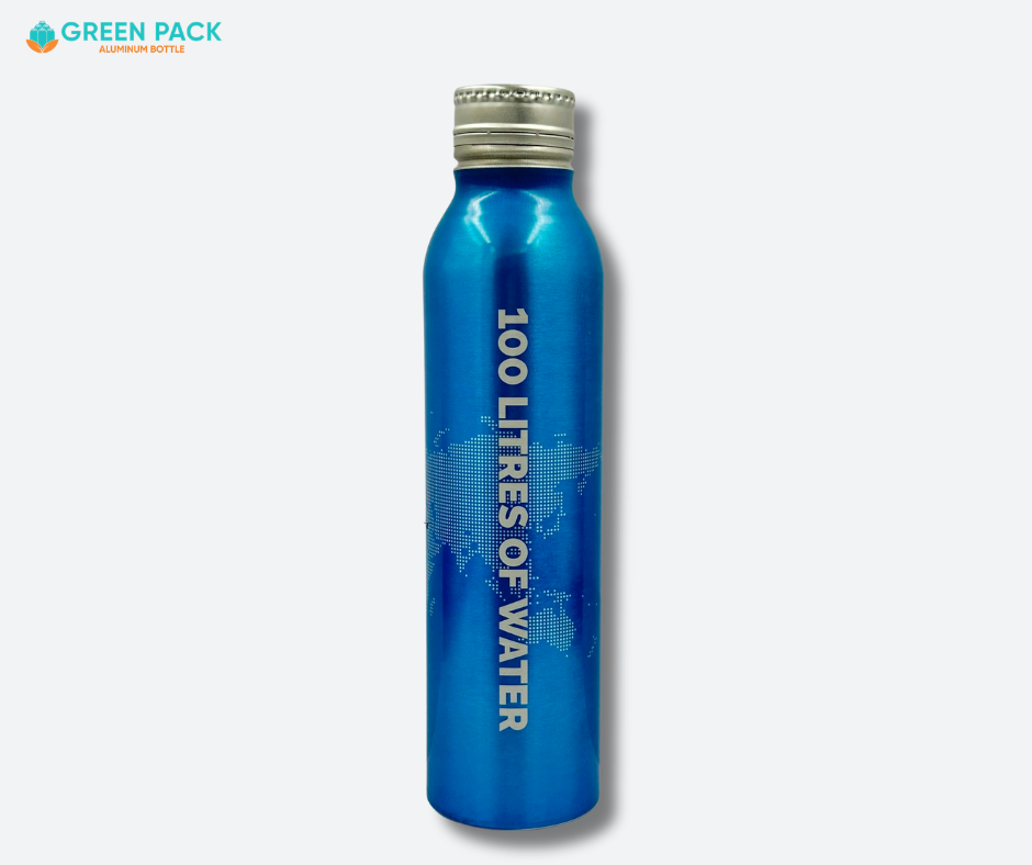 Chai nhôm nước uống cao cấp - Công Ty TNHH Sản Xuất Thương Mại Xuất Nhập Khẩu Bao Bì Xanh