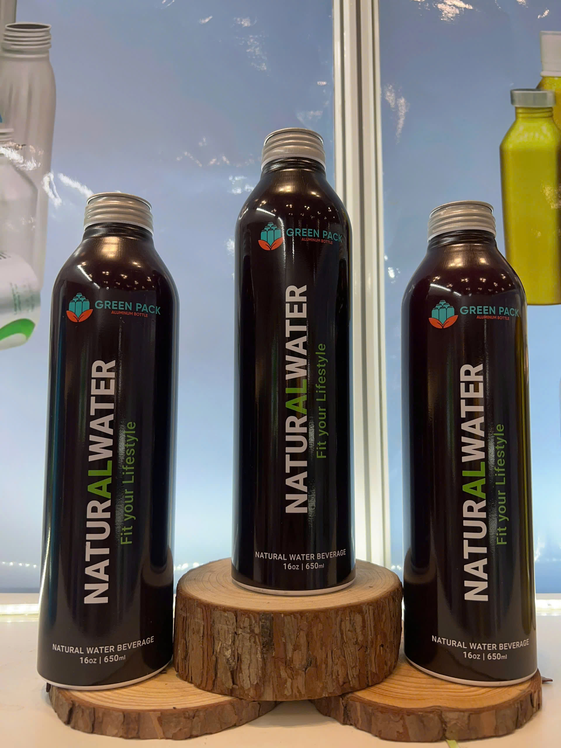 Chai nhôm nước uống - GreenPack