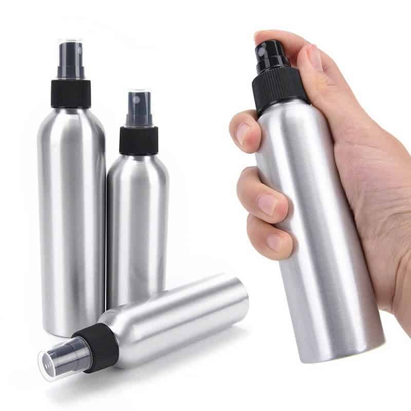 Chai xịt nhôm (pump/trigger/fine mist): Chuyển đổi từ nhựa sang nhôm