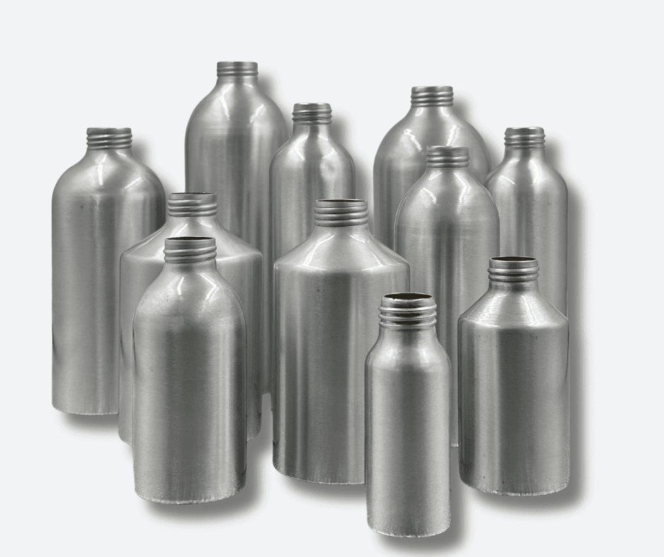 Chai nhôm mỹ phẩm - Aluminum cosmetic bottles | Green Packing