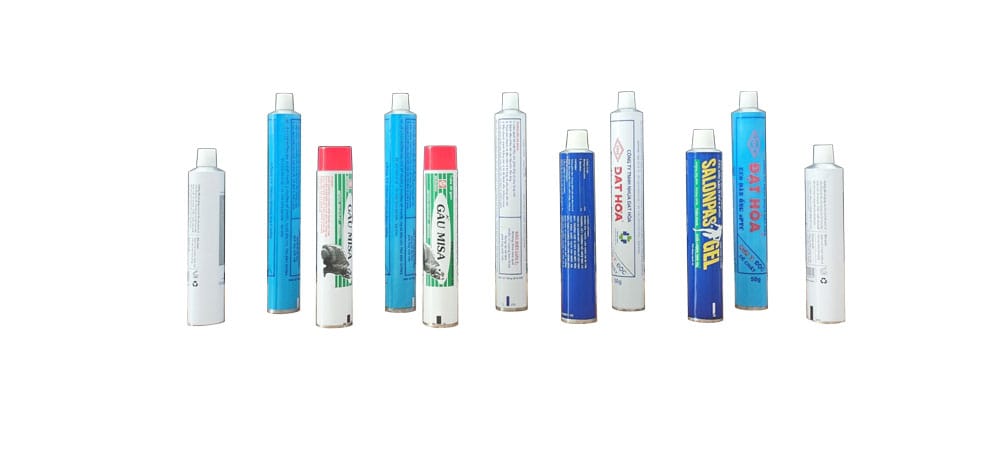Tuýp nhôm ngành keo | Tuýp nhôm ngành dược | Tuýp nhôm phi 25mm